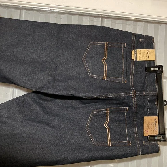 NWT Vintage genes, mens dark gray blue jean are stretch and comfortable. - Picture 8 of 8